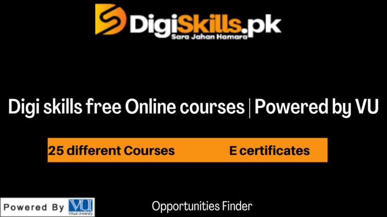 Digi skills free Online courses | Powered by VU