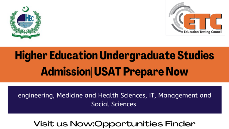 Higher Education Undergraduate Studies Admission| USAT Prepare Now