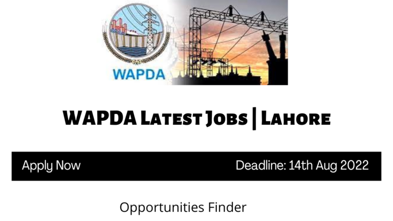 WAPDA Latest Jobs | Lahore