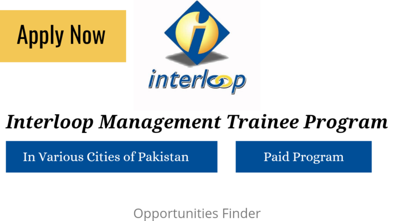 Interloop Management Trainee Officer Program 2022