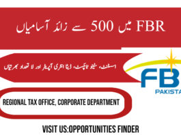 FBR Latest Vacancies 2022