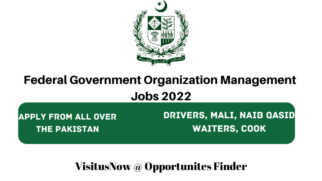 Federal Government Organization Management Jobs 2022