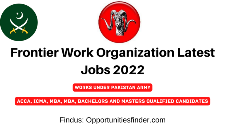 Frontier Work Organization | FWO Latest Jobs 2022