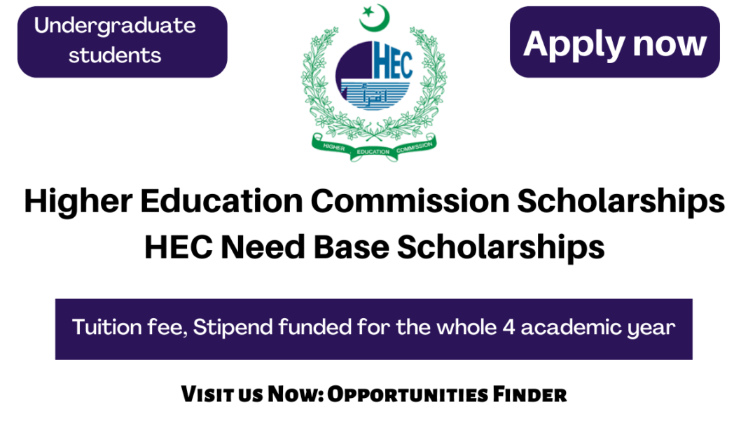 Higher Education Commission Scholarships 2022-2023 HEC Need Base Scholarships
