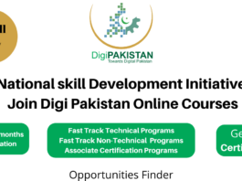 National skill Development Initiative Join Digi Pakistan Online Courses