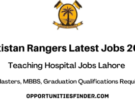 Pakistan Rangers Latest Jobs 2022