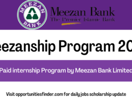 Meezanship Program 2022 Paid internship Program by Meezan Bank Limited