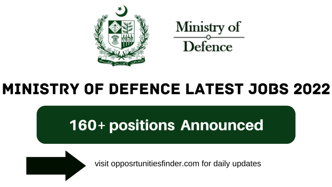 Ministry of defence latest jobs 2022