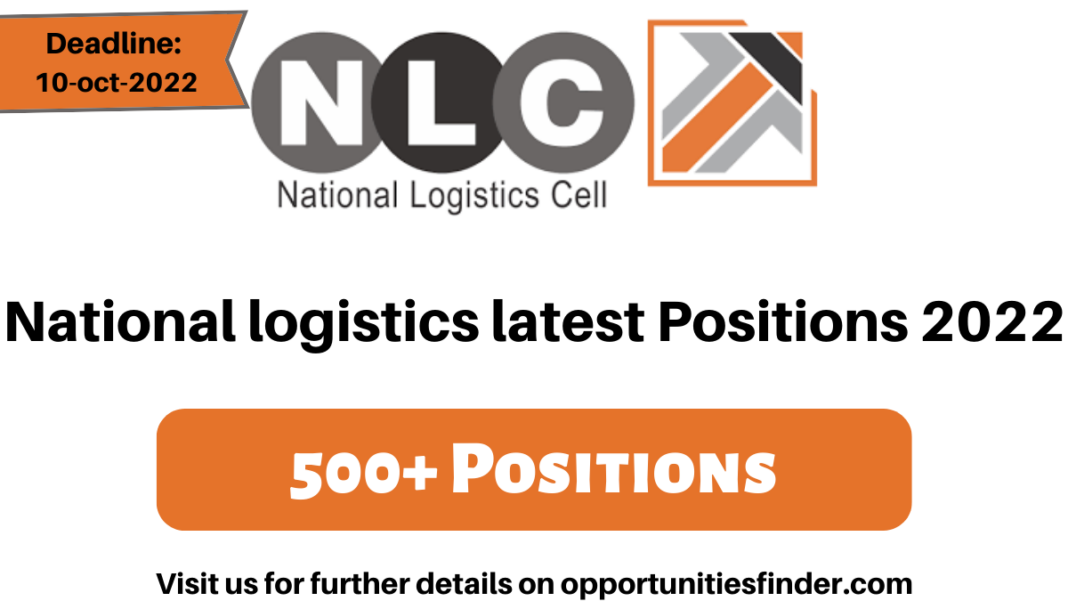National logistics latest Positions| NLC opportunities 2022