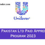 Unilever Pakistan Ltd Paid Apprenticeship Program 2023