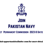 Join Pakistan Navy as PN Cadet Permanent Commission 2023-B Batch