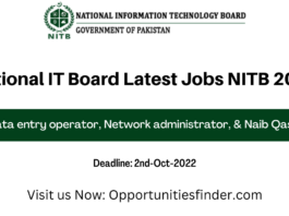 National IT Board Latest Jobs NITB 2022