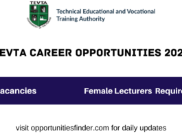 Tevta Career Opportunities 2022| Technical Education and Vocational Training Authority