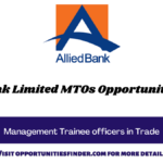 Allied Bank Limited MTOs Career Opportunities 2022