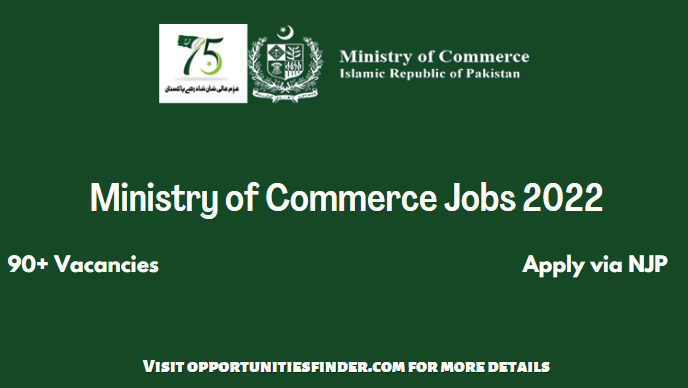 Ministry of commerce jobs