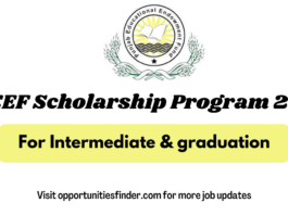 PEEF Scholarship Program 2022