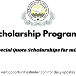 PEEF Scholarship Program 2023 PEEF Special Quota Scholarships