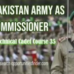 Join Pak Army as Commissioner