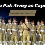 Join Pak Army as Captain