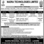 NADRA-Jobs-official-Advertisement