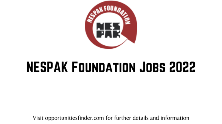 NESPAK Foundation Careers 2022