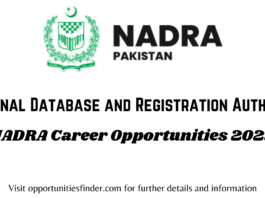 National Database and Registration Authority| NADRA Latest Career opportunities 2022