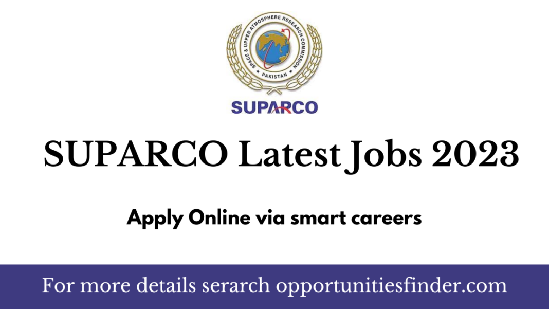 Suparco Latest Jobs 2023| PAEC Smart Careers Jobs 2023