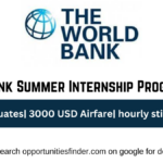 World Bank Summer Internship Program 2023