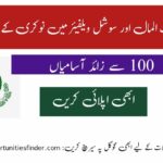 Pakistan Bait ul Maal & SWD Latest Vacancies Latest Jobs 2023