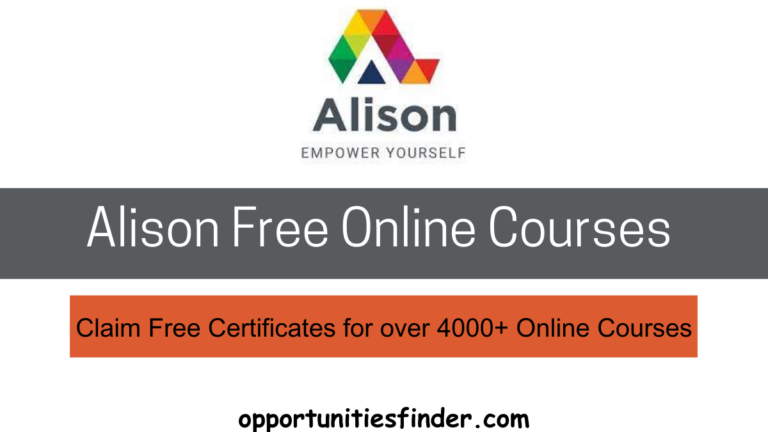 Alison Free Online Courses|Free Certificates and Diplomas