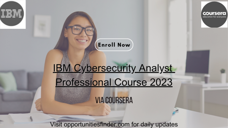 IBM Cybersecurity Analyst Professional Course 2023