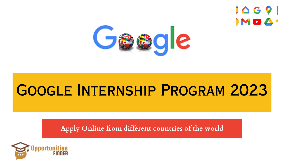 Google Internship Program 2023 Opportunities Finder