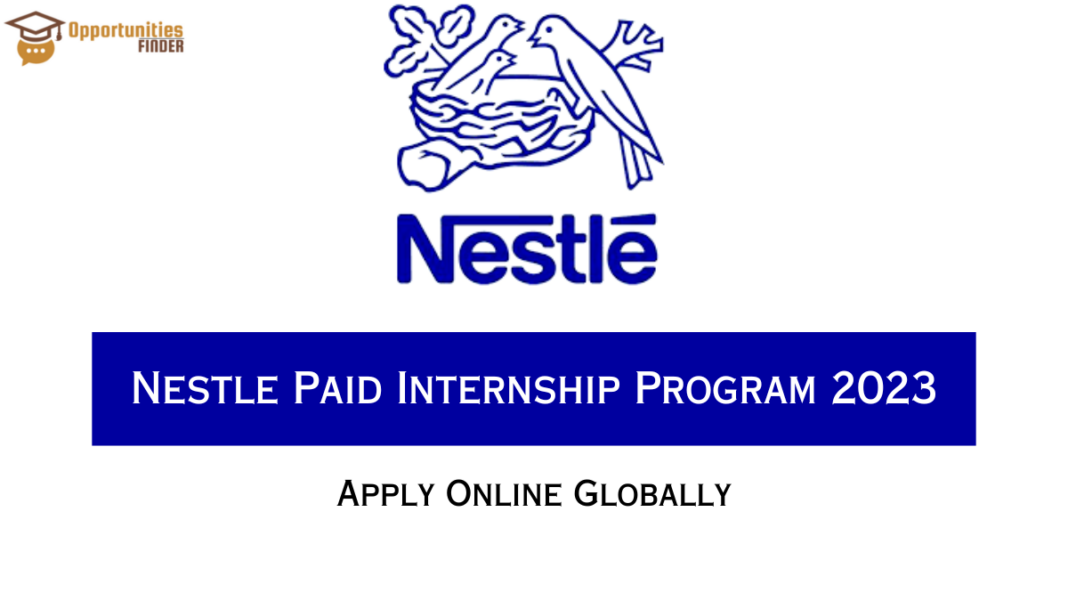 Nestle Paid Internship Program 2023
