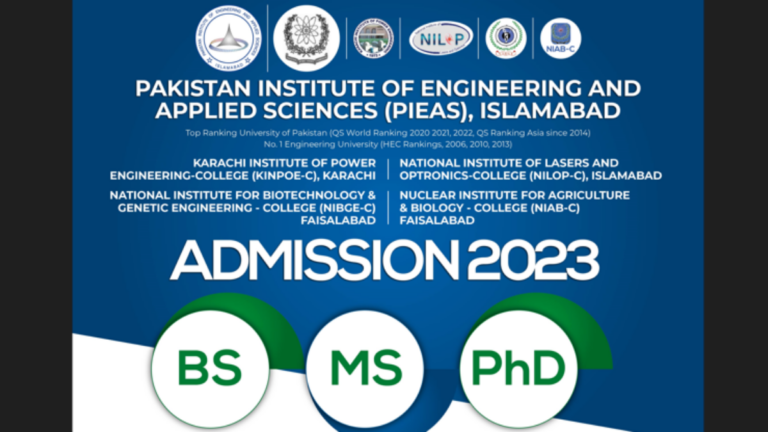 Pakistan Atomic Energy Commission| PIEAS Fellowship Program 2023