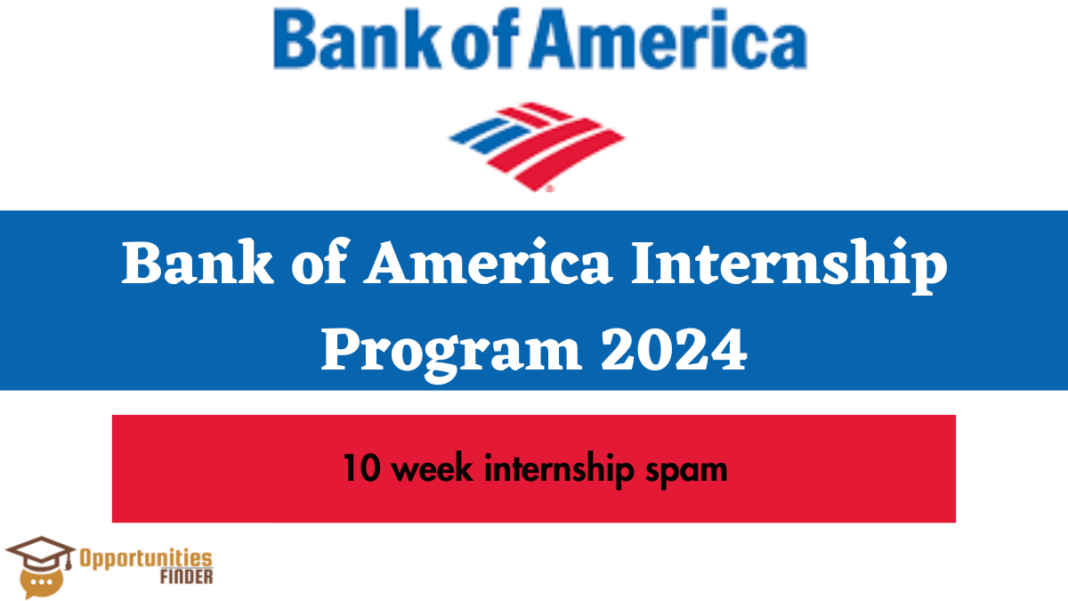 Bank of America internship program