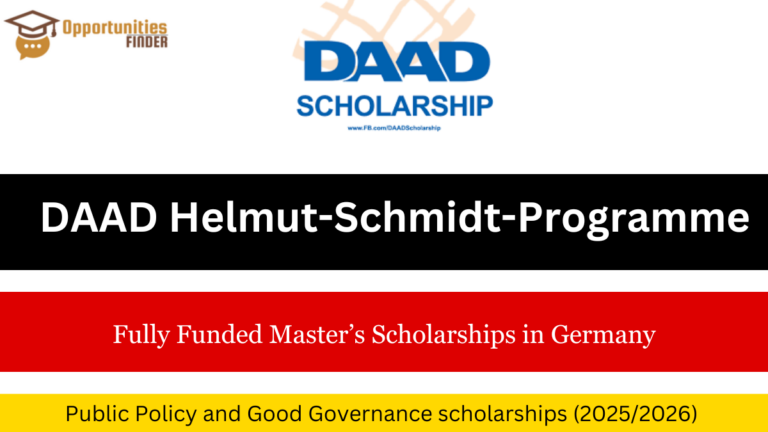 DAAD Helmut Scholarship Program in Germany 2025-2026