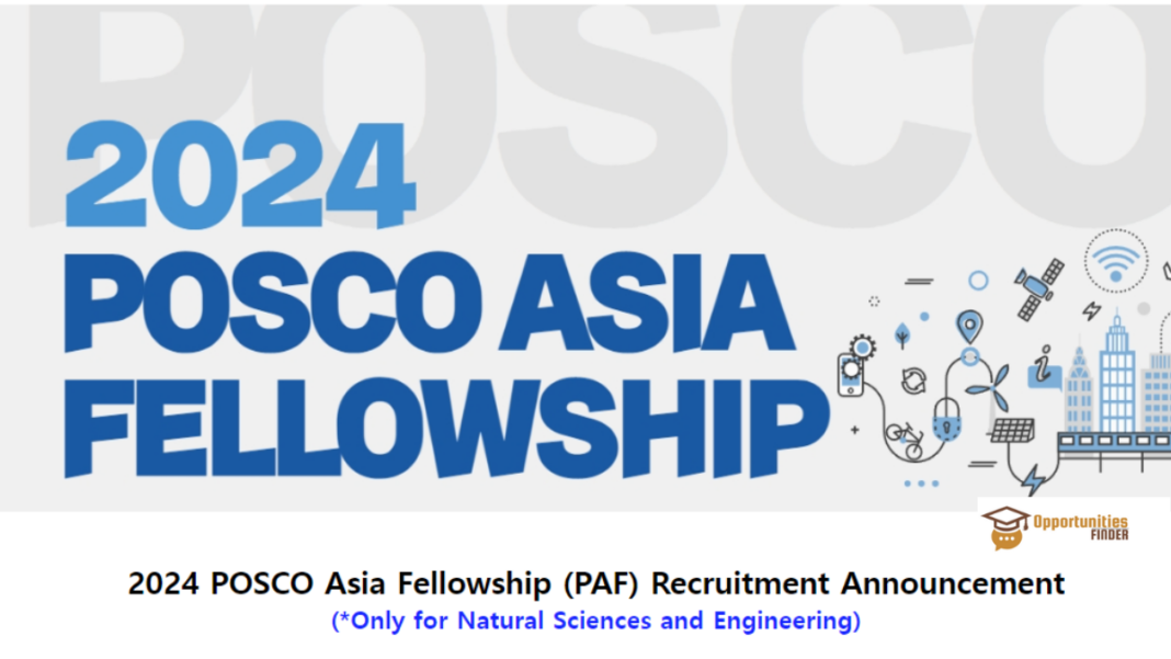 POSCO Fully Funded Asia Fellowship Program