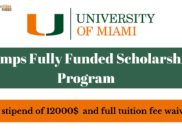 Stamps Fully Funded Scholarship Program