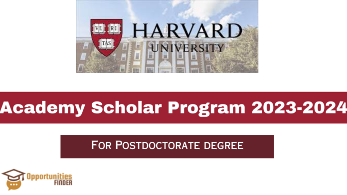 Harvard University Scholar Program