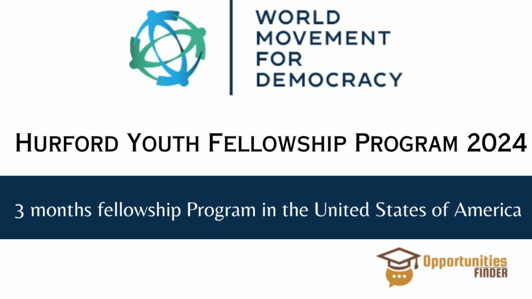 Hurford Youth Fellowship Program 2024