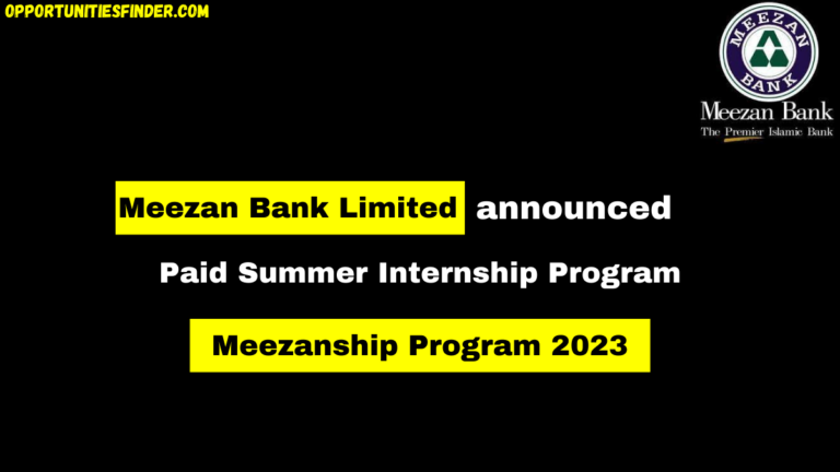 Meezanship Summer Program| Meezan Bank Limited 2023