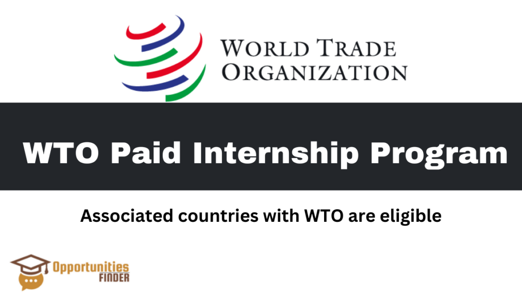 WTO Paid Internship Program