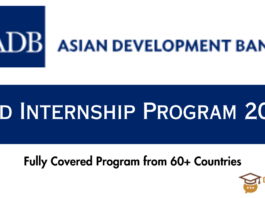 ADB Paid Internship Program 2024