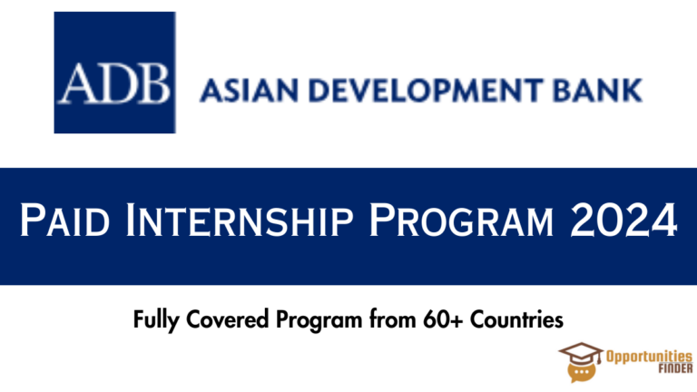 Asian Development Bank Internship Program