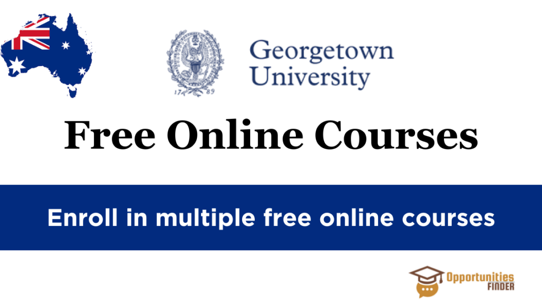 Georgetown University Free Online Courses