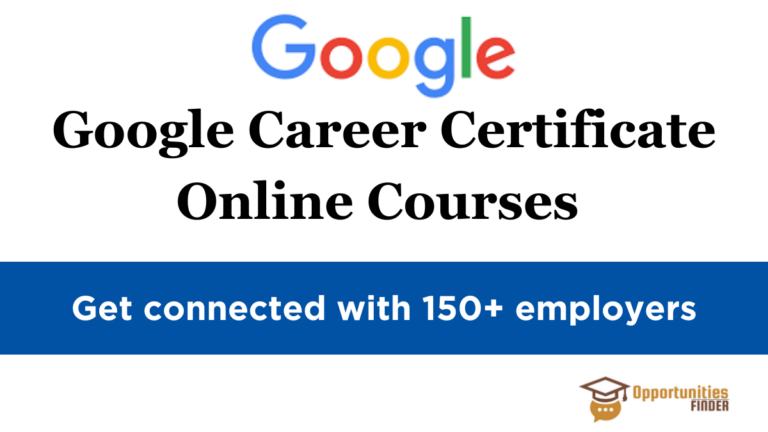 Google Career Certificate Online Courses