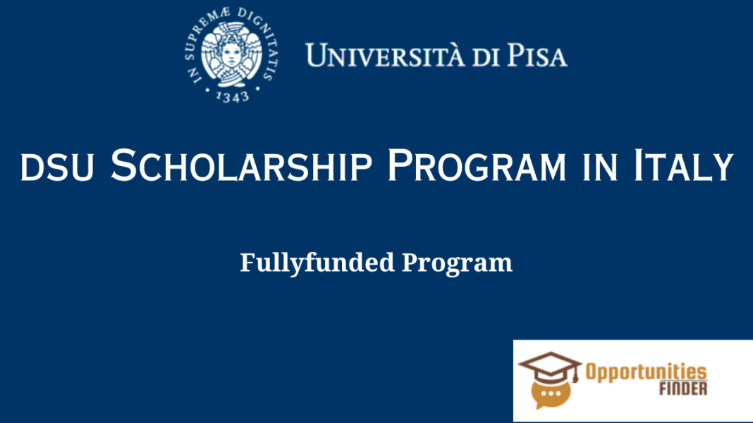 DSU Scholarship Program in Italy