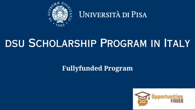 University of PISA Scholarship Program| Study in Italy