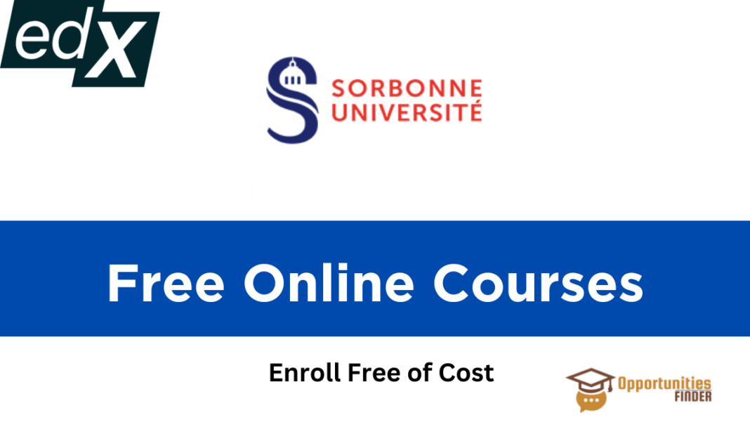 Free online courses from Sorbonne Université