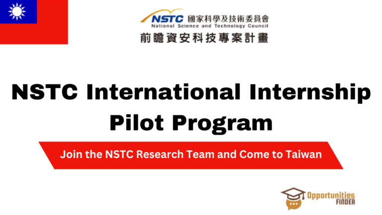 NSTC International Internship Pilot Program